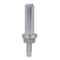Prime-Line Prime-Line 1/4 in. D X 1.56 in. L Mill Silver Steel Bi-fold Door Pivot 2 pc 16261 - alternate 1